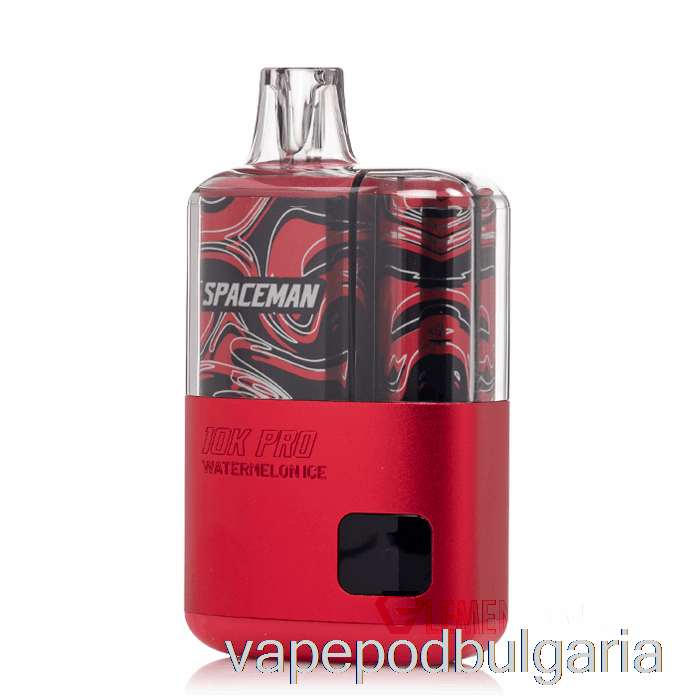 Vape 10000 Дръпки Spaceman 10k Pro Disposable Watermelon Ice